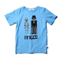 Littlehorn Amigos Tee Blue